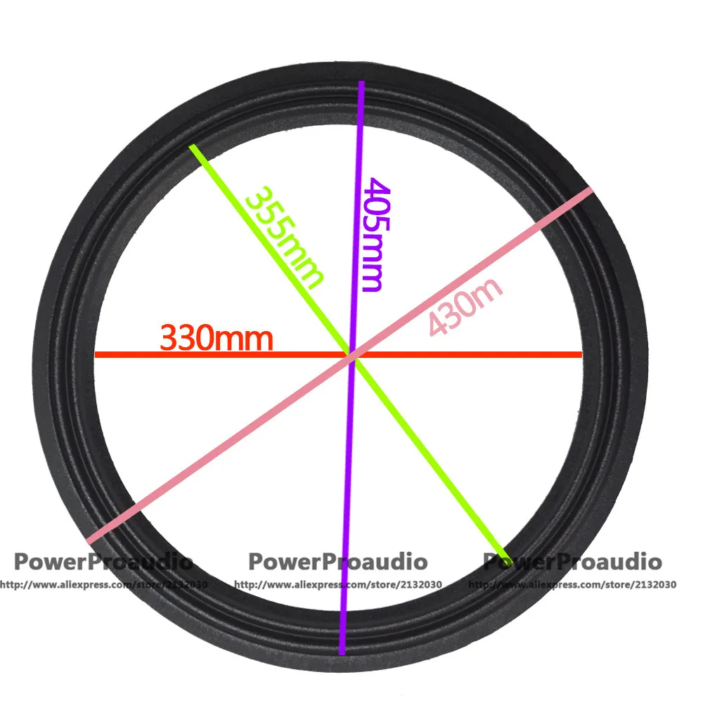

18 inch Repair woofer Cloth Surrounds For Speaker 450mm 430mm 355mm 330mm
