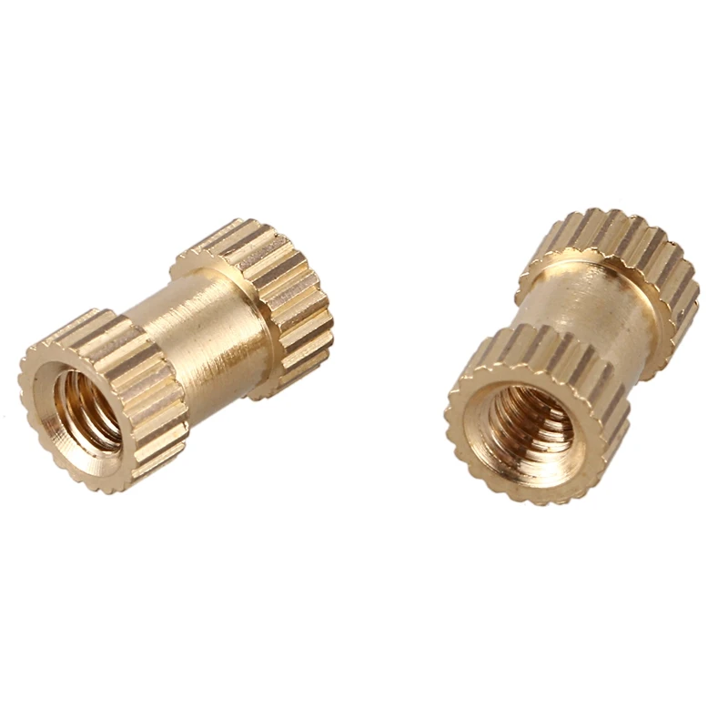 100 шт. M3x8mm стежки круглые металлические бесконечные резьбовые вставки кости