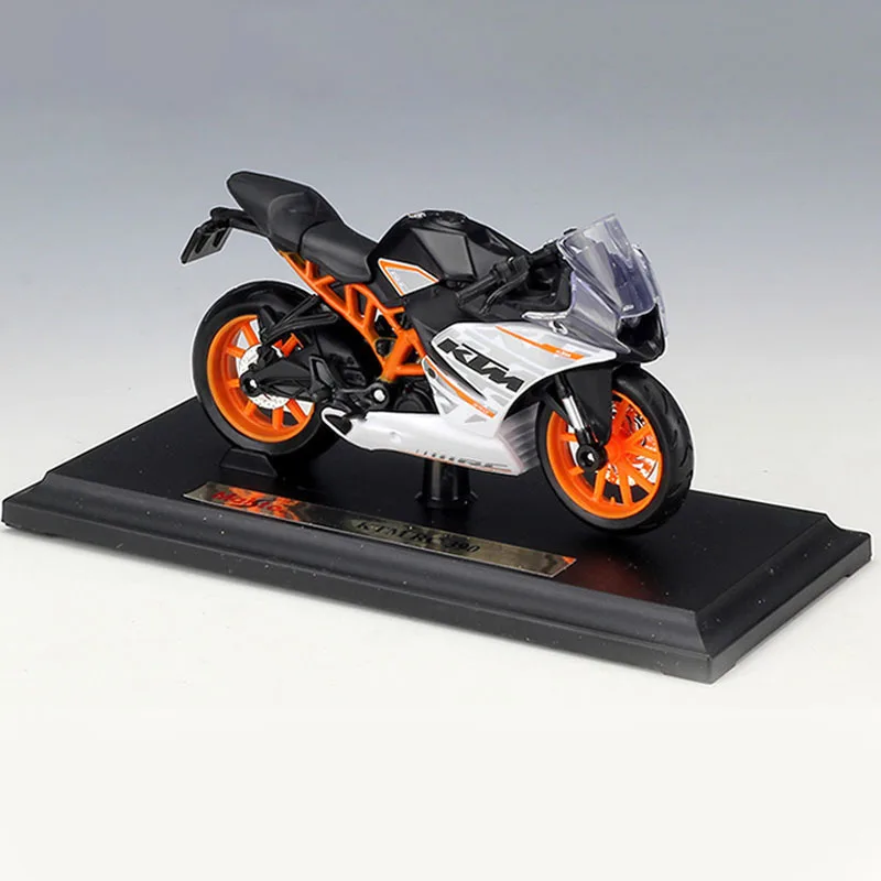

Kids Toys Metal Diecast Scale Model Motorcycle Maisto 1:18 KTM RC 390 Kit Display Collections Gifts