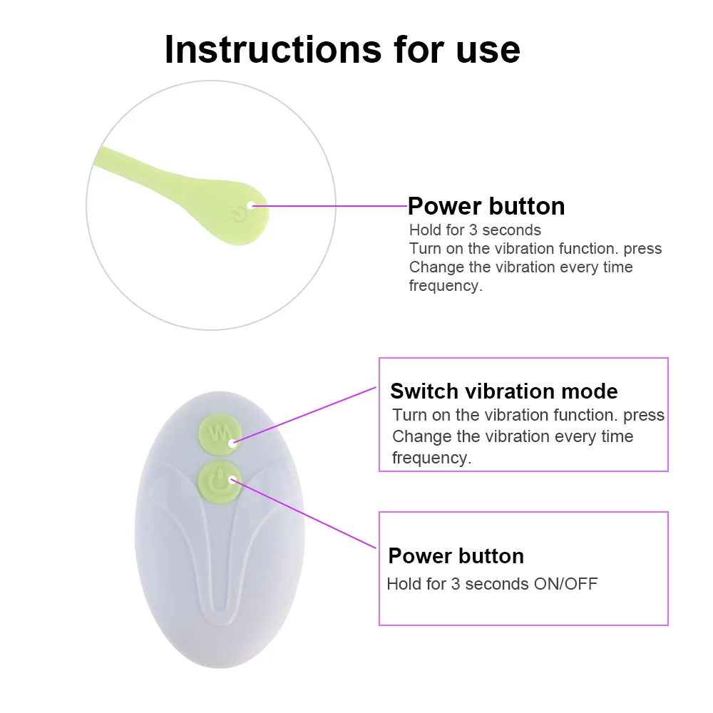 Гибкое прыгающее яйцо двойная головка вибратор Женский мастурбатор для