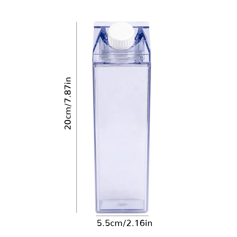 

Kitchen Leakproof Creative Transparent Milk Water Bottle Drinkware Outdoor Climbing Tour Camping Children Men Milk Water Bottles