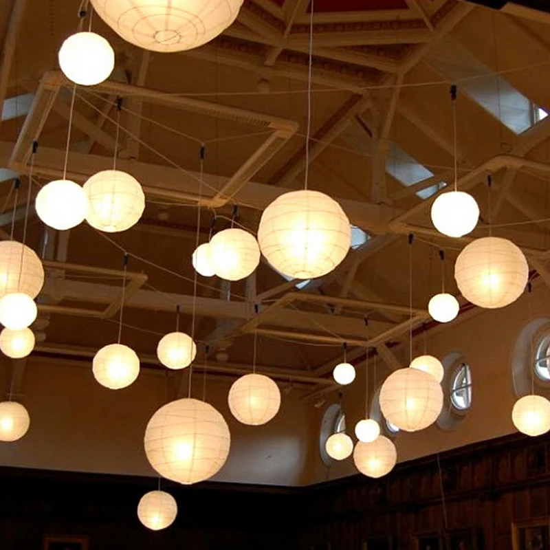 1 шт. Круглый Китайский бумажный фонарь украшение для дня рождения свадьбы