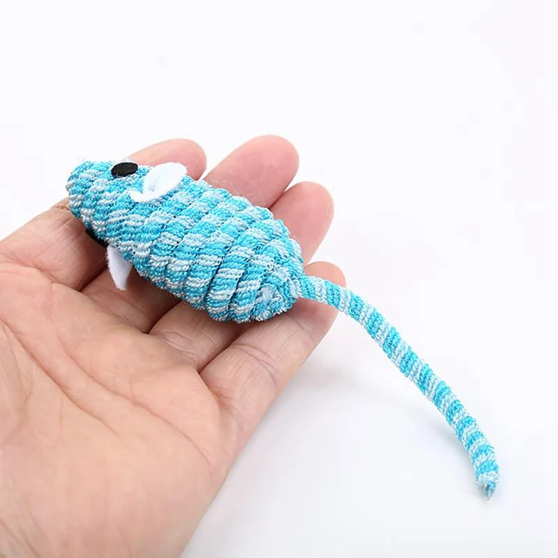 1 Pc Pet Cat Elastic Thread Rolling Ball Tease Rope Toy Bone Mouse Interactive Toys For Dog Playing Game Solving Boredom | Дом и сад