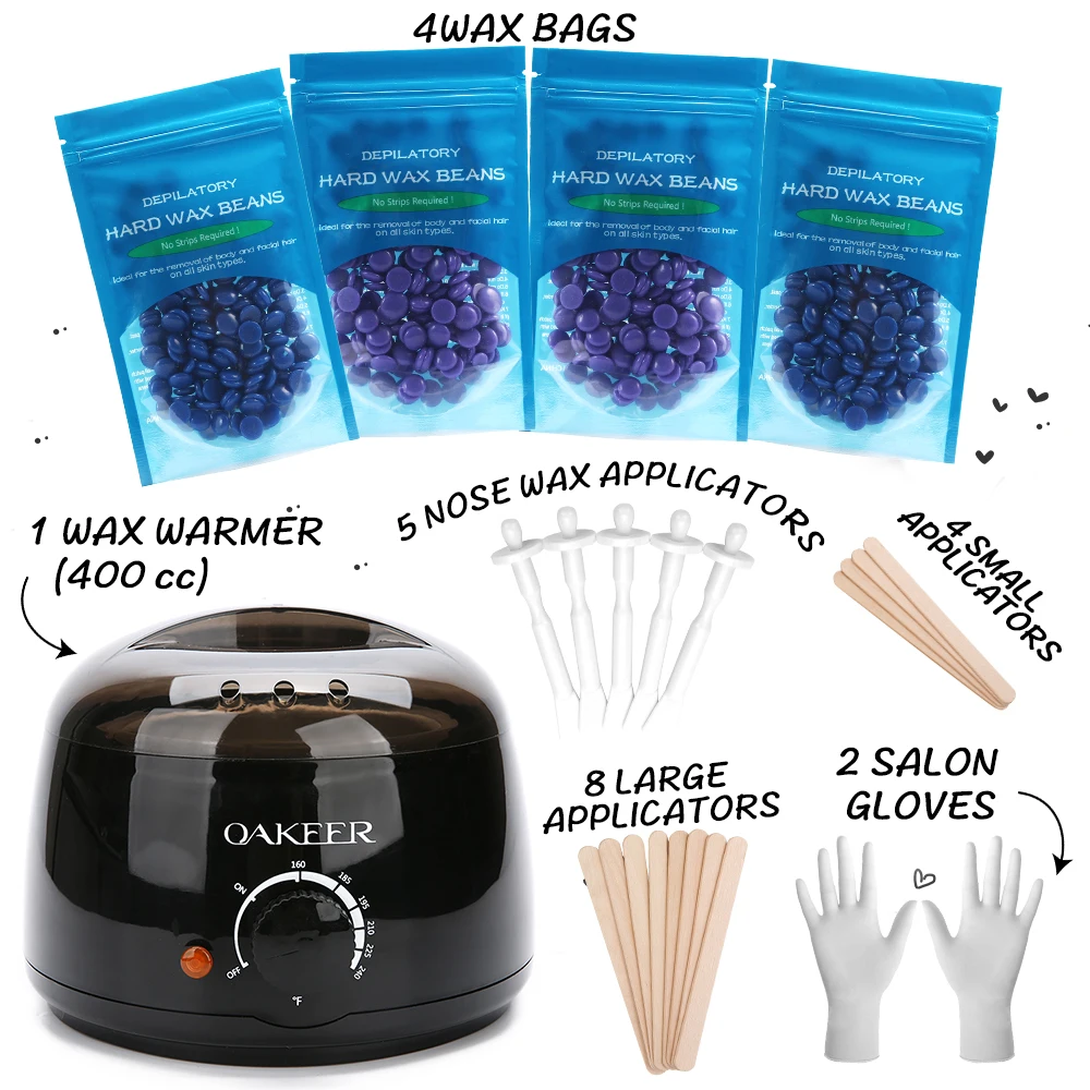 Профессиональная машинка для стрижки волос удаления нагреватель воска Эпилятор