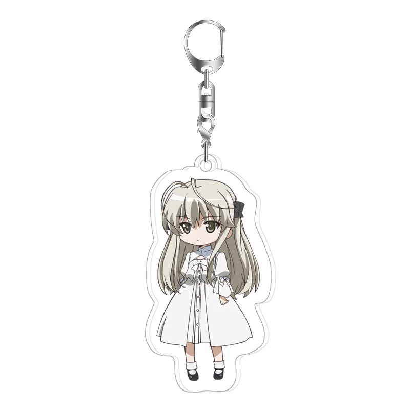 1pc Animation In solitude Kasugano Haruka Sora acrylic key chain Keychains | Украшения и аксессуары
