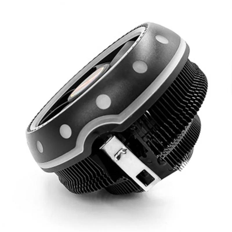 3 Pin Процессор радиатор RGB теплоотвод бесшумный ПК кулер Цвет-изменение