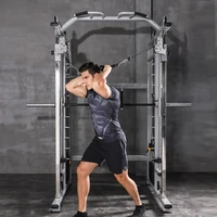 large gym little asuka comprehensive smith machine squat gantry strength training device multifunctional fitness equipment home