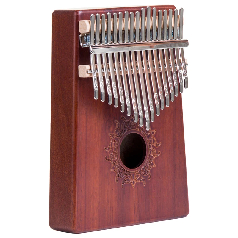 Kalimba 17 клавиш большой палец пианино Sanza Mbira высокое качество KOA деревянный корпус