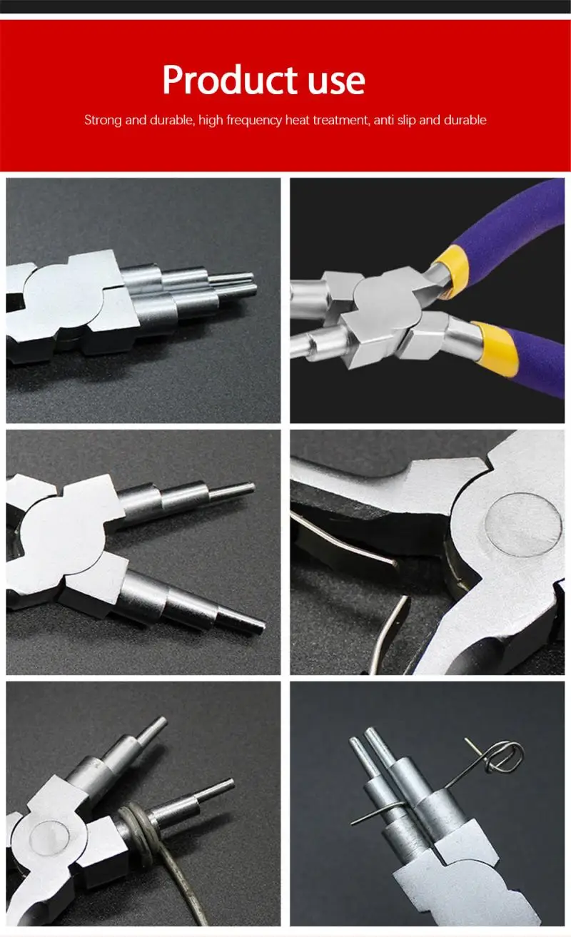 Антикоррозийный шестисекционный плоскогубцы 6 в 1 ручка анти скольжения