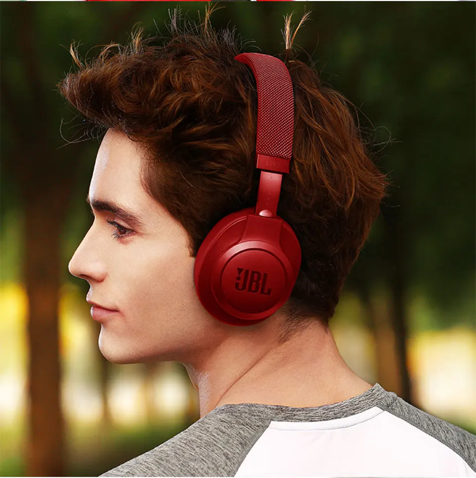 JBL Live 500BT беспроводные, с функцией Bluetooth наушники AI голосовой помощник Спортивная гарнитура 30 часов музыка Многоточечное соединение
