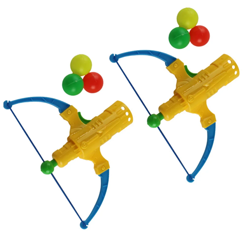 2 комплекта стрельба из лука лук и стрела игрушки для настольного тенниса банты