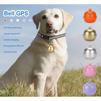 pet bell gps locator intelligent anti lost device dog and cat waterproof electric fence positioning collar pet neckleck supplies