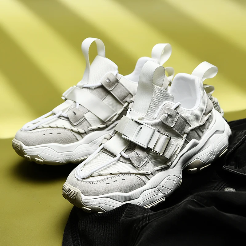 

Baskets à Semelle Épaisse Pour Hommes, Chaussures De Course, De Sport, Respirantes, Confortables, De Marche, De Haute Qualité,