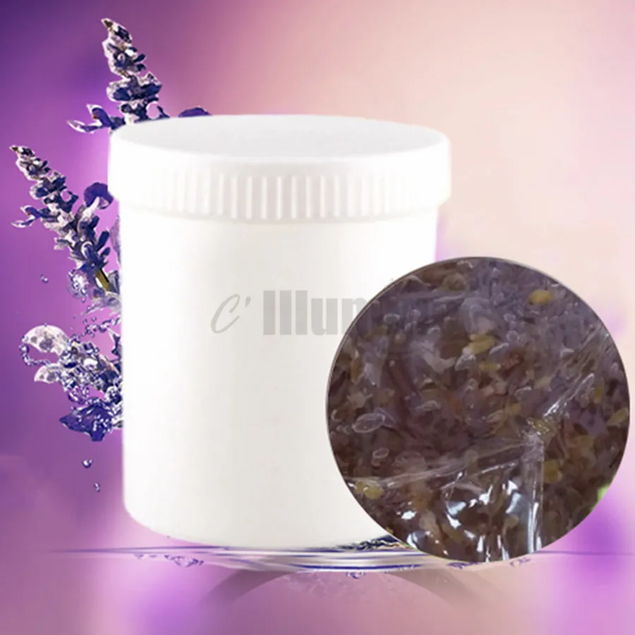 Lavender Petals Jelly Mask Gel Whitening Acne Removing Oil Control Pore Collection Cosmetics Salon OEM 1kg