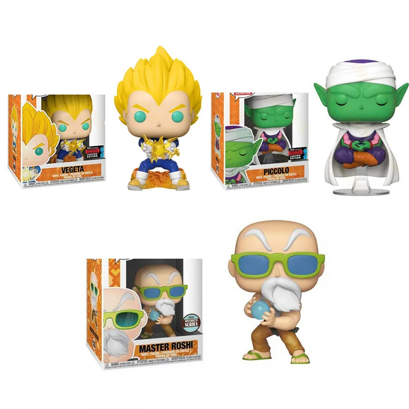 FUNKO Amine Dragon Ball 2019 NYCC VEGETA #669 маленький #670 виниловая экшн фигурка Коллекционная
