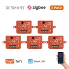 Умный модуль розетки Tuya ZigBee 3,0 с дистанционным управлением, небольшие устройства, работа с Echo Alexa Google Home, голосовой помощник сделай сам, MQTT