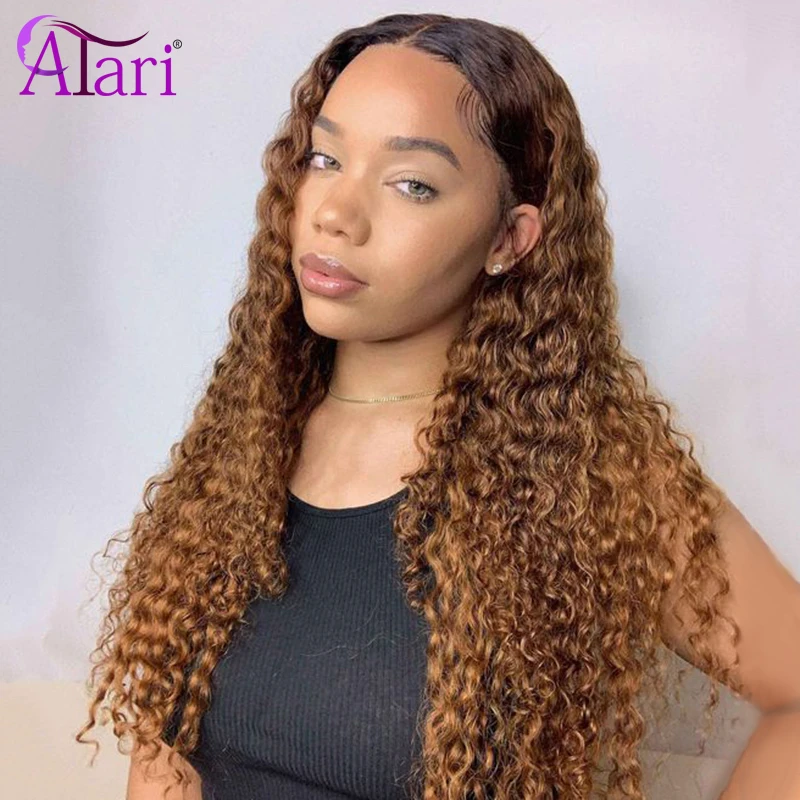 Парик с прозрачными волнистыми волосами медовый блонд парик фронта шнурка