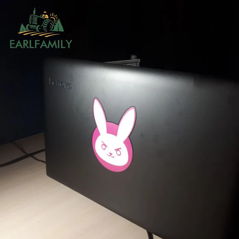 EARLFAMILY 12 см x 8,6 см наклейки для автомобиля D. Va, DVA логотип виниловые наклейки на машину наклейка водонепроницаемые автомобильные аксессуары