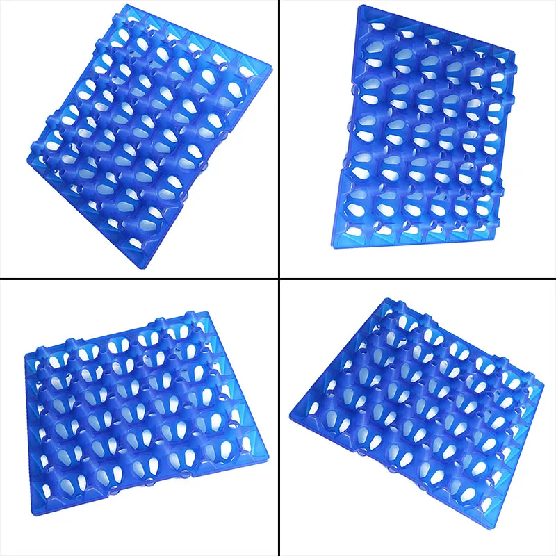 30 Holes Blue Plastic Turkey Duck Chicken Incubator Egg Tray Poultry Supplies |
