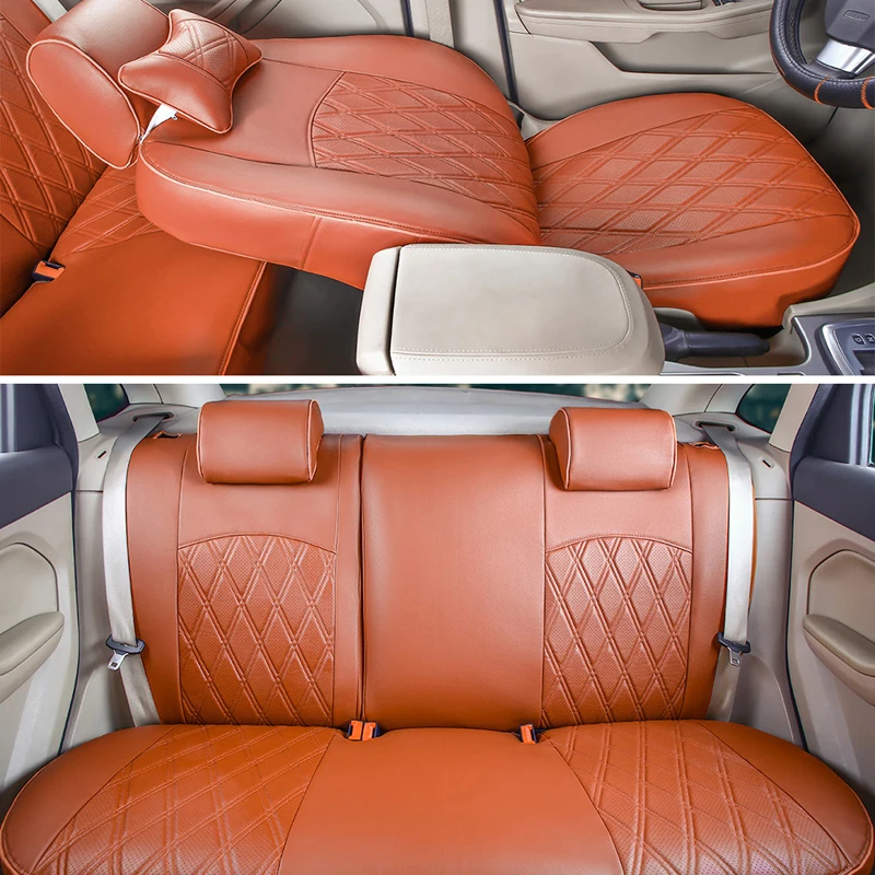 Чехлы AutoDecorun для автомобильных сидений чехлы из искусственной кожи land rover discovery 3