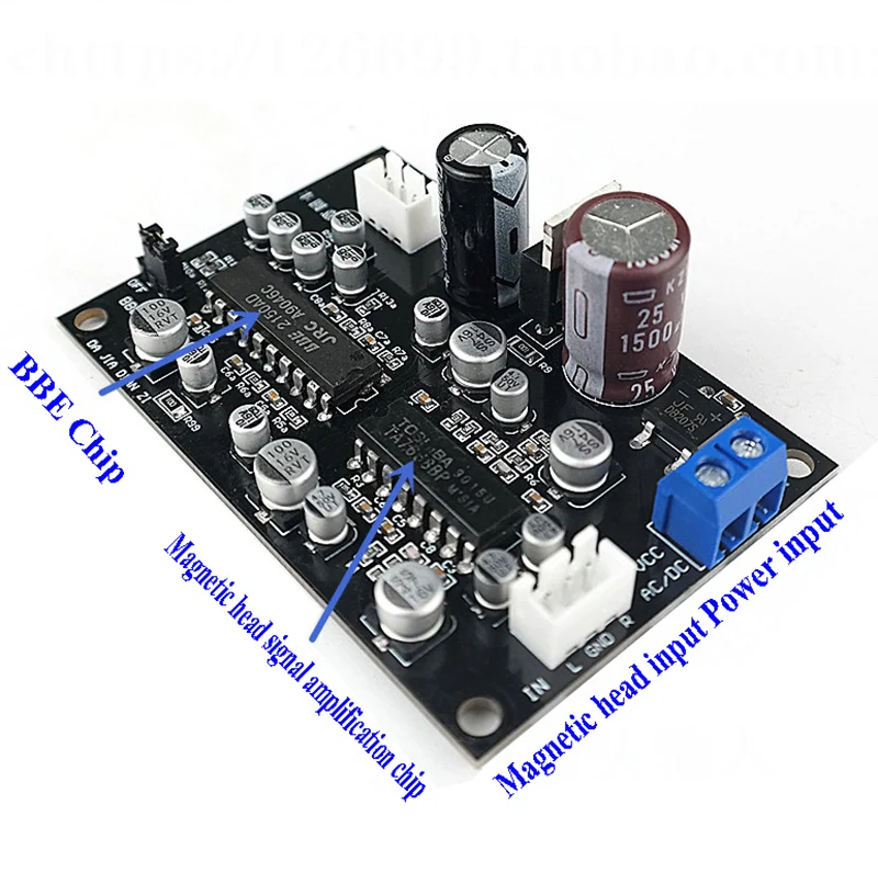 TA7668 Ленточный привод магнитная головка плата предварительного усилителя с JRC2150