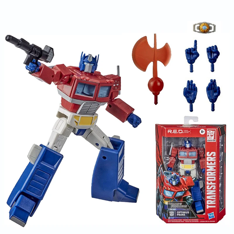 Трансформеры R.E.D. RED G1 Optimus Prime Bumblebee starcry Arcee Soundwave Megatron недеформируемая фигурка