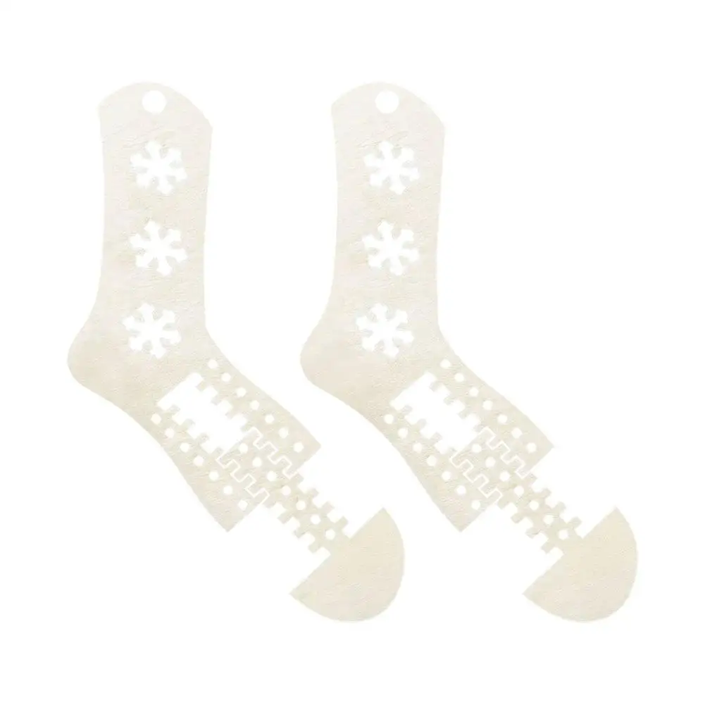 

Блокираторы носков для вязания, практичные вязаные деревянные модели со снежинками, фотоблокираторы с гладкими краями для девочек, мам, Kn