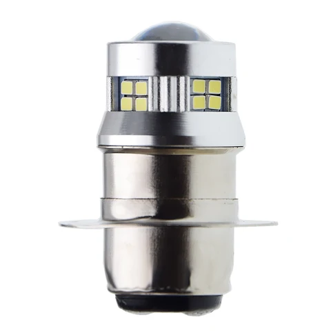 1 шт. P15D P15D-25-1 PX15D T19 H6M светодиодная лампа для фар мотоцикла Hi-Lo Beam White 6000K, передняя лампа для скутера, мопеда, 6 В, 12 В постоянного тока