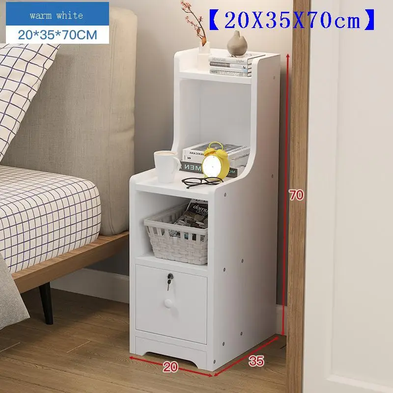 

El Komidin Mesita ночник, деревянная тумба, мебель для спальни, шкафчик для спальни, ночник, прикроватный столик