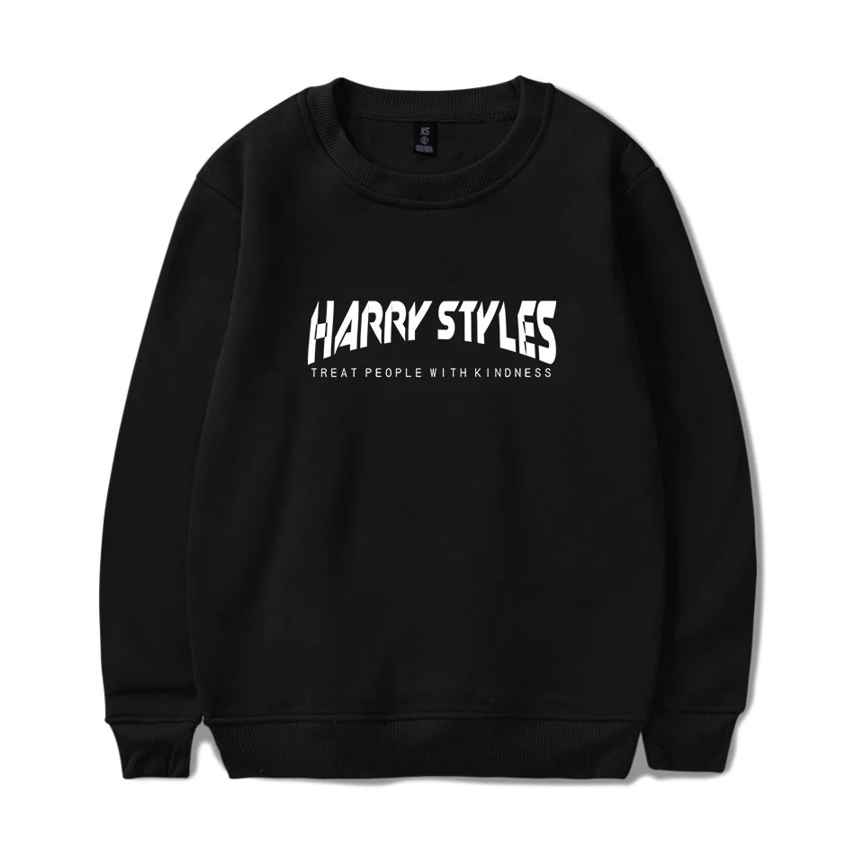 

Harry Styles Kpop Treat People With Kindness Hoodies Sweatshirts Women Print Clothes Harajuku Pullover Winter Clothes Plus size