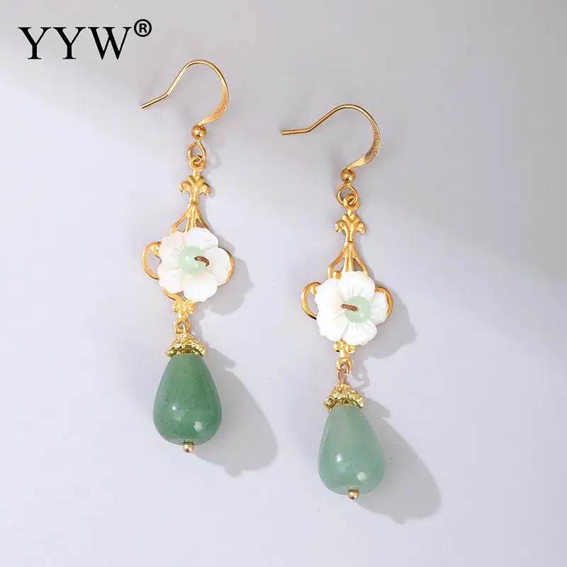 

Ancient Style Earrings Long Chinese Style Hanfu Classical Earrings Vintage Temperament Earrings For Female Special Matching