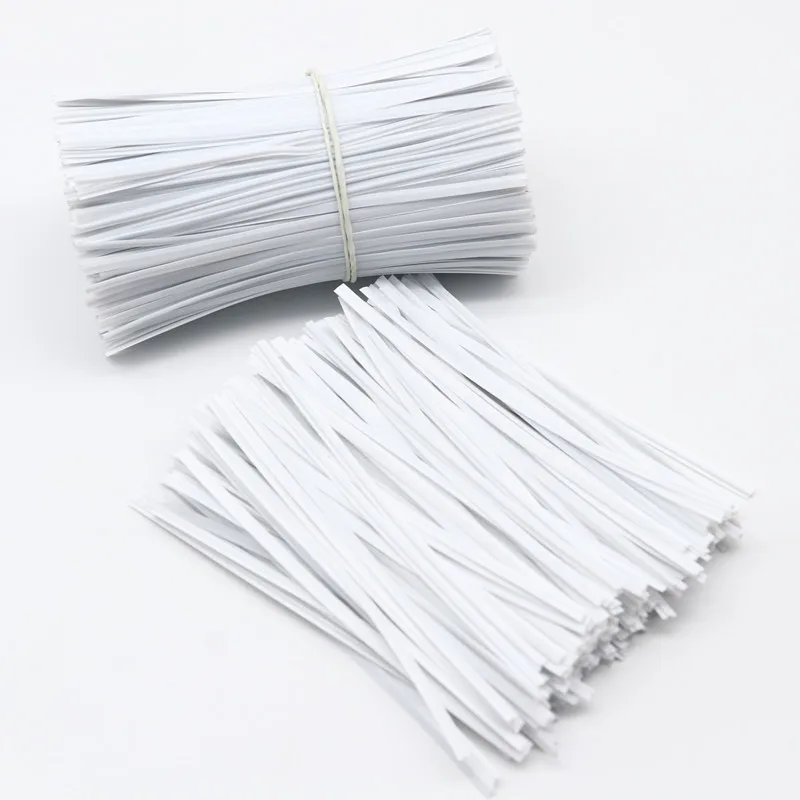 100/1000pcs PE пластиковый нос для проволоки DIY маска лица с одинарным сердечником