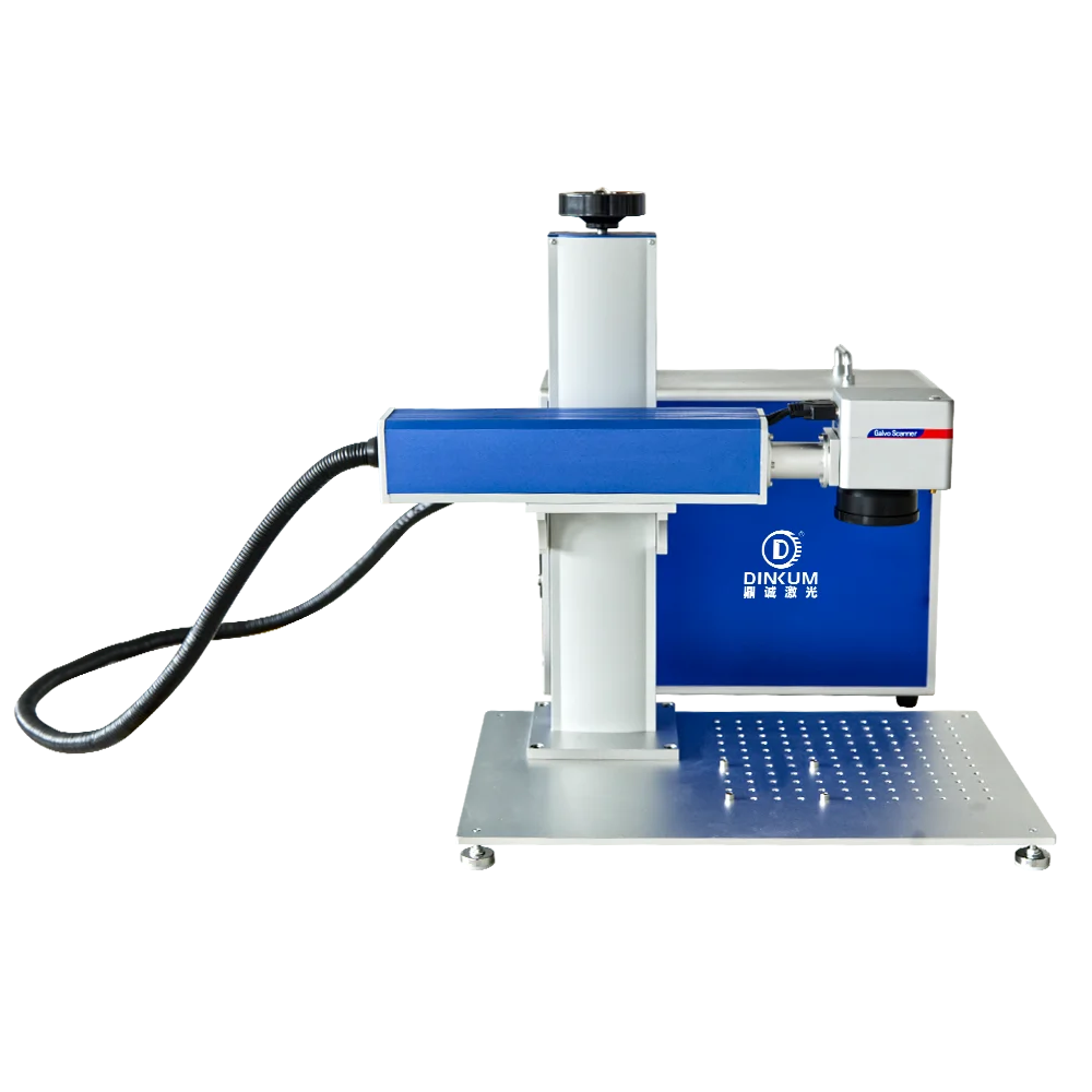 Небольшой металлический гравировальный шкаф Mopa 20 Вт волоконная лазерная