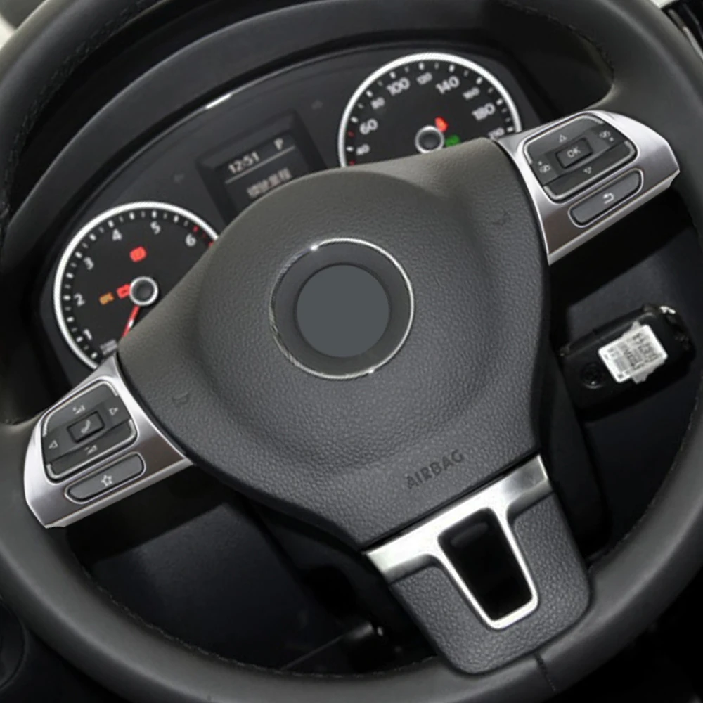 Многофункциональное украшение на руль Volkswagen для Golf 6 Magotan CC Lavida Passat Touran Tiguan Jetta MK6