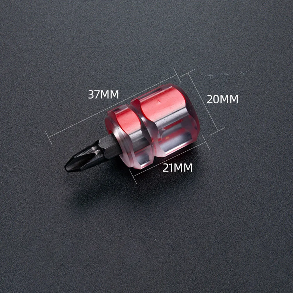

Sets Slotted Screwdriver Kits Cross Screw Drivers 2pcs/kit Short Stubby Mini New