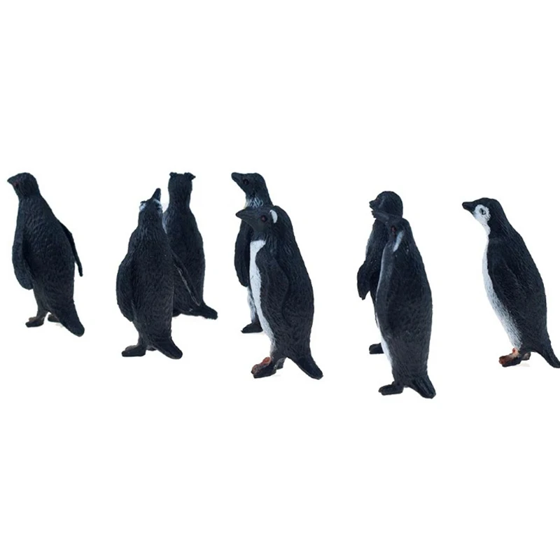 

8 шт./компл. имитация пингвина, несколько моделей, фигурки животных, коллекционные игрушки