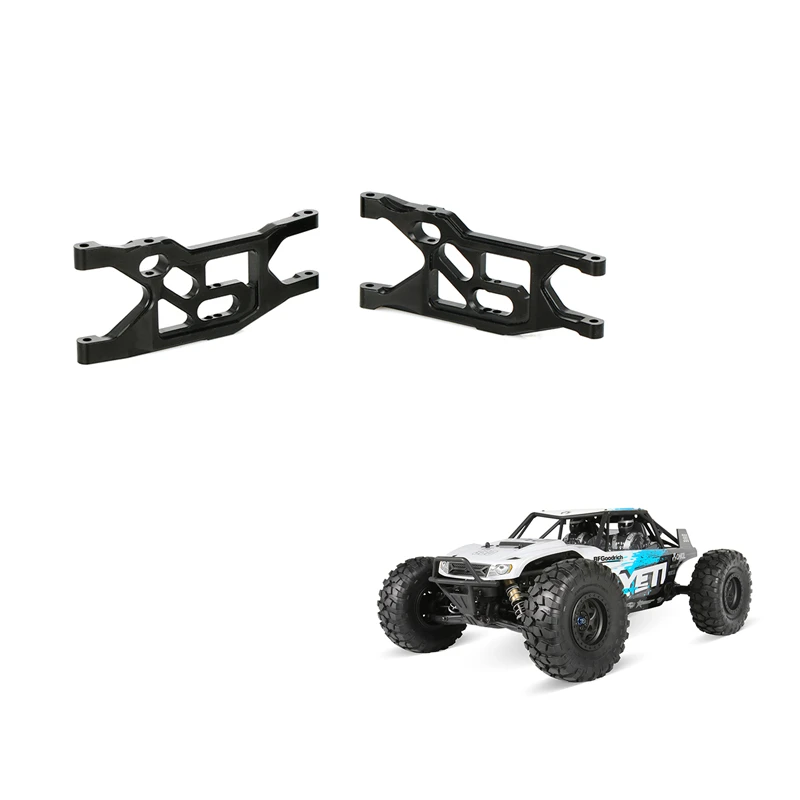 

1/10 Rc автомобили Axial Yeti 90026 шасси оп части металла передней руки обновления аксессуары для радиоуправляемых гусеничных автомобилей