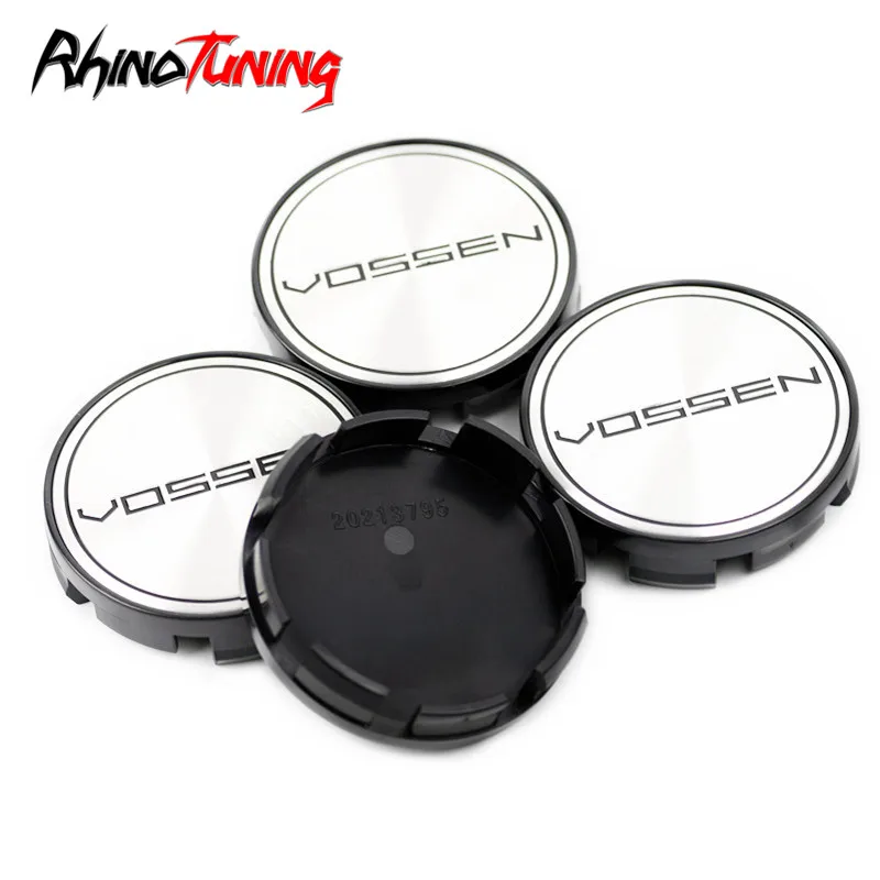 4pcs 65mm 63mm Vossen Center Caps For S70 S80 V50 V70 V90 XC70 XC90 Auto Wheels Rim Hub Cap - Цвет: black
