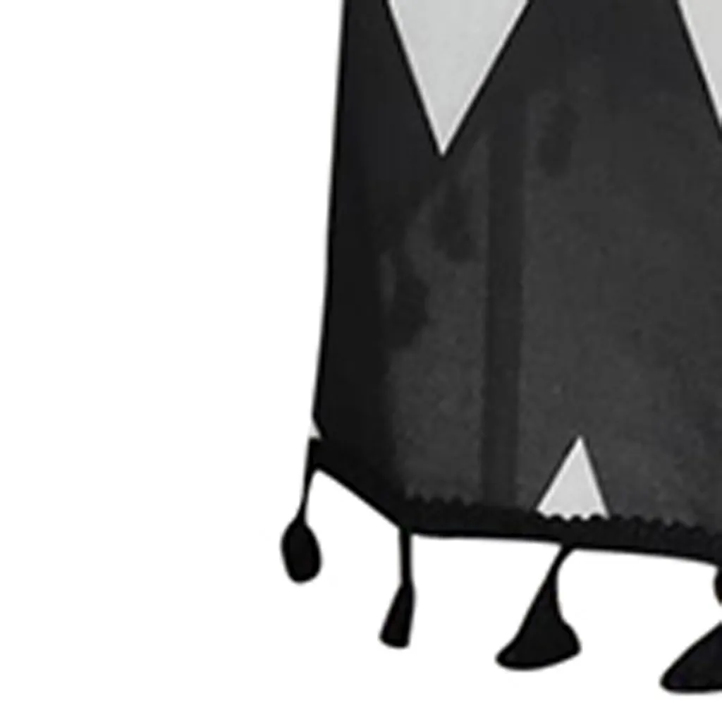 2020 летнее платье женское сексуальное с волнистым узором и кисточками на бретелях