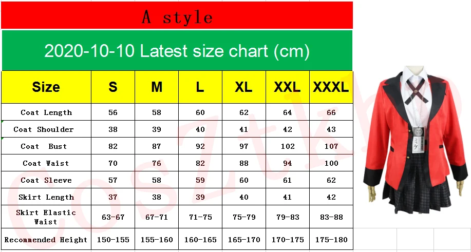 

Adult Kids Anime Kirari Jabami Kakegurui Cosplay Shoes Compulsive Gambler Yumeko Jabami Cosplay Costume and Wigs Halloween Woman