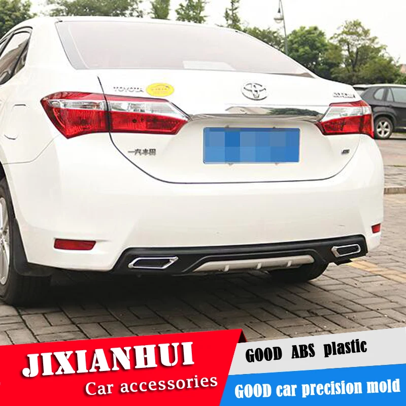 Задний спойлер для корпуса Corolla 2014 2016 задний Toyota ABS диффузор переднего