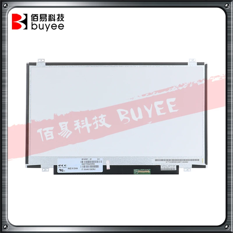 Оригинальный Новый светодиодный ЖК экран для ноутбука HB140WX1 1366*768 30 контактов