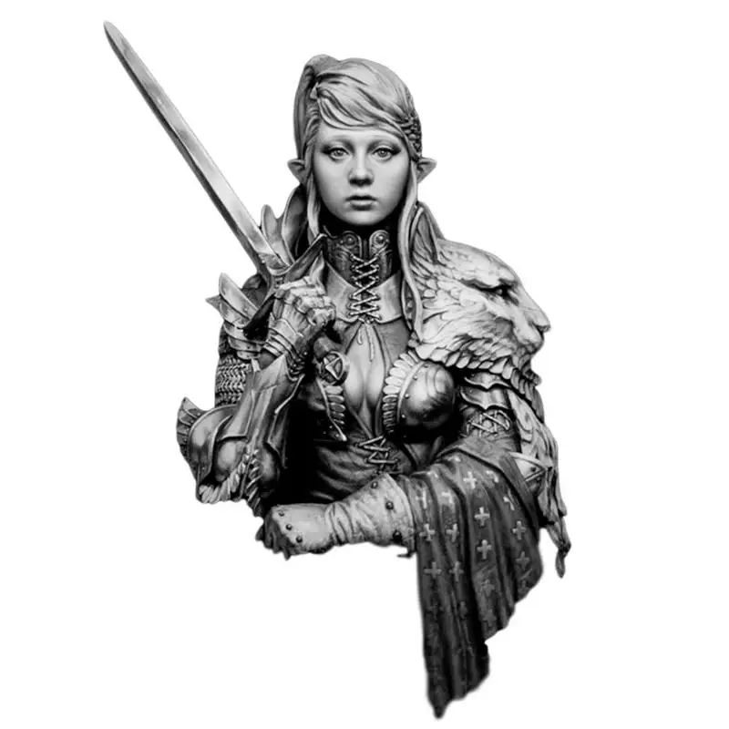 Модель самособранного солдата из смолы 1/10 Игрушечная модель бюст Templars солдат