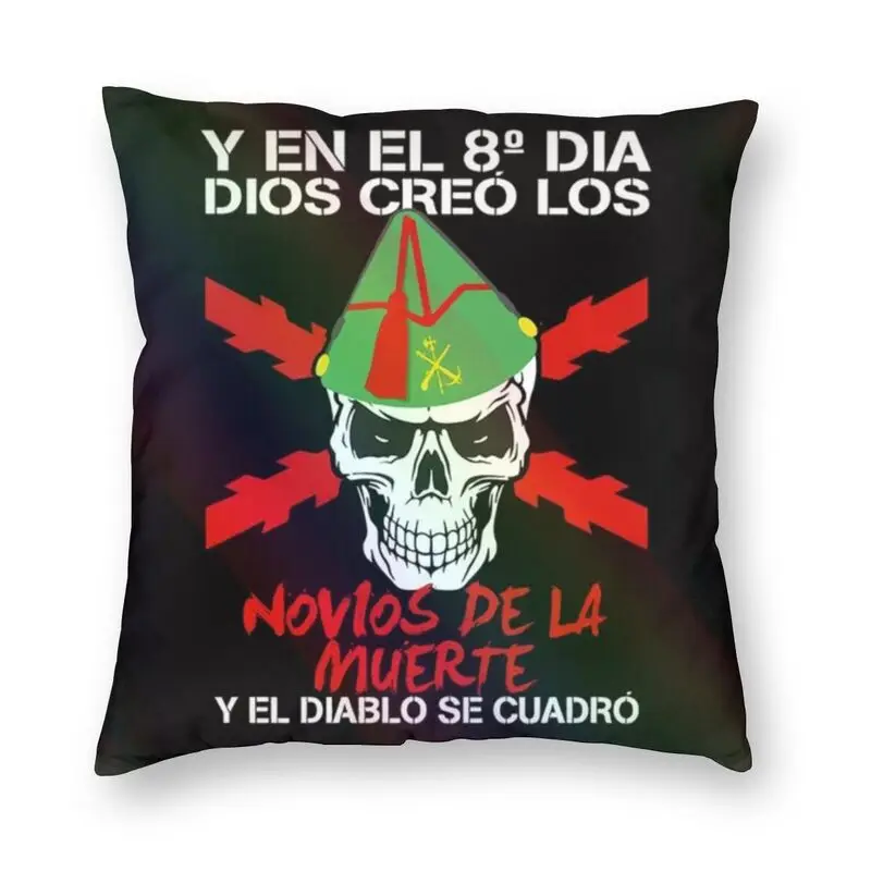 

Наволочка для подушки испанского легиона, украшение для дивана, наволочка с изображением герба Испании и площади 40x40 см