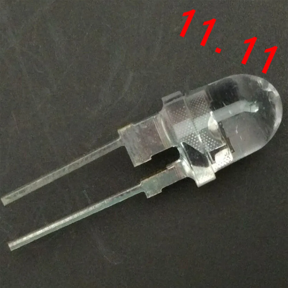 8 мм сквозное отверстие 0,5 W температуре не более 30 градусов 940nm IR светодиодный инфракрасный светодиодный излучающий диод Невидимый светильник 150mA использовать для охоты Камера