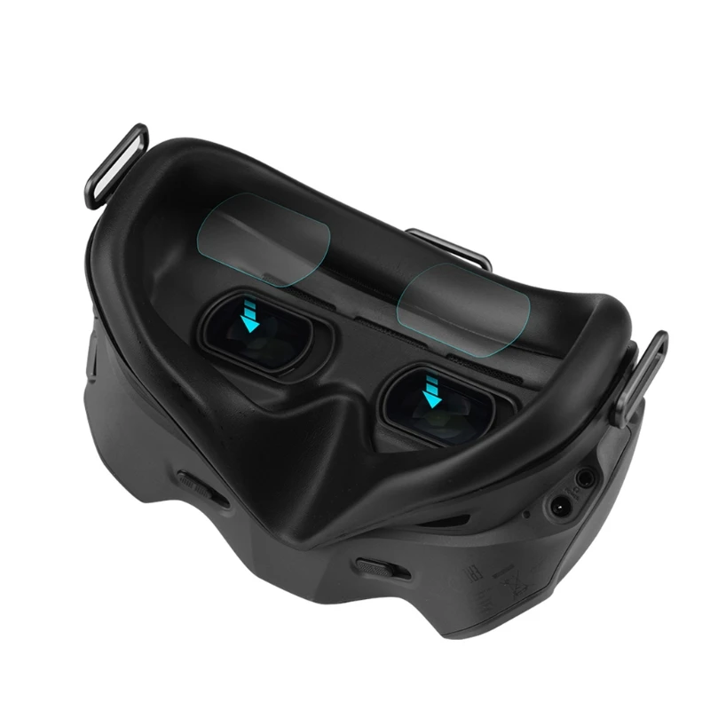 P82F For Fpv Combo Flight Glasses V2 Tempered Film Explosion Proof And Sweat Protection Accessories | Электроника