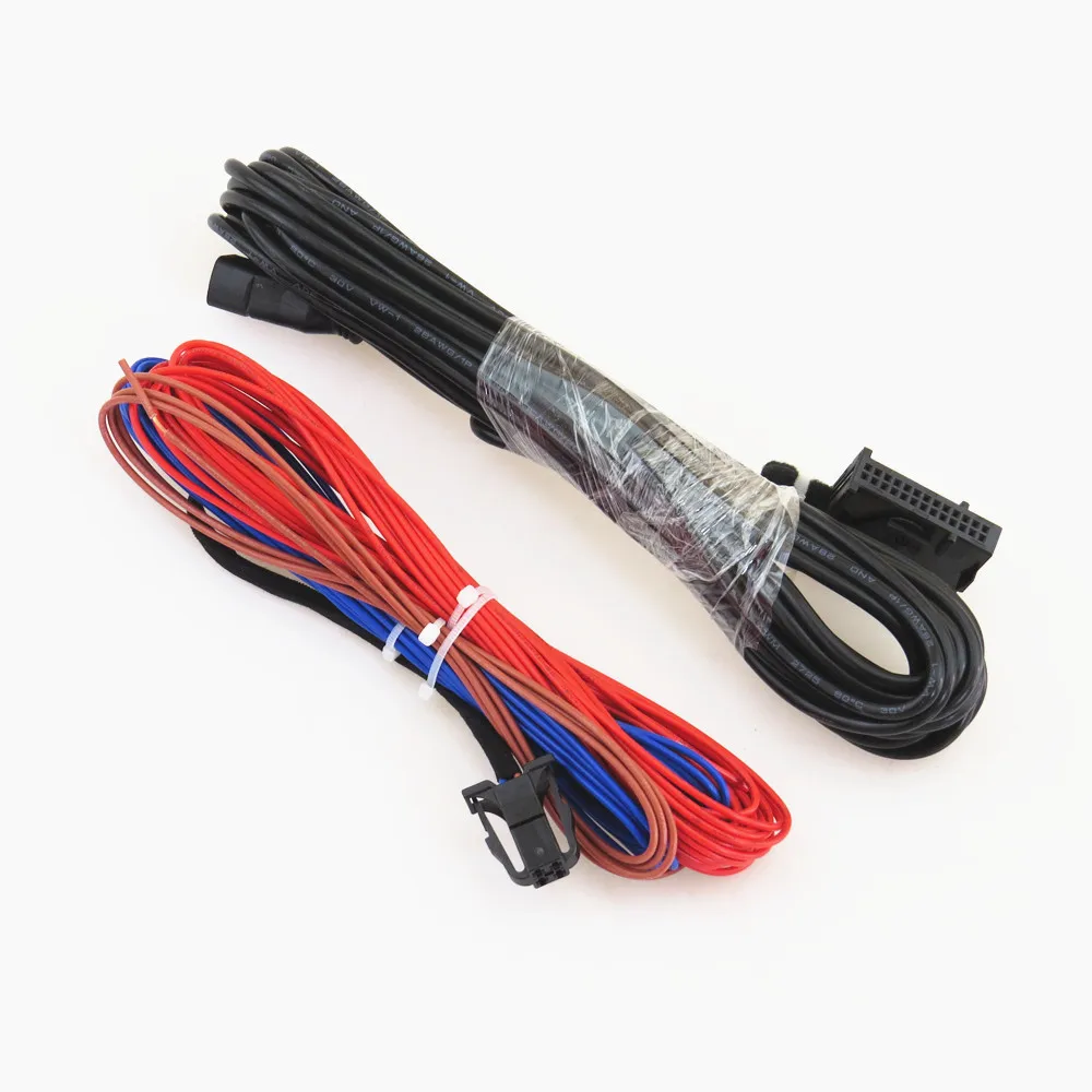 TUKE 1 комплект моделей машинки для камеры заднего вида RGB жгуты RCD510 Jetta MK6 Tiguan Passat B7