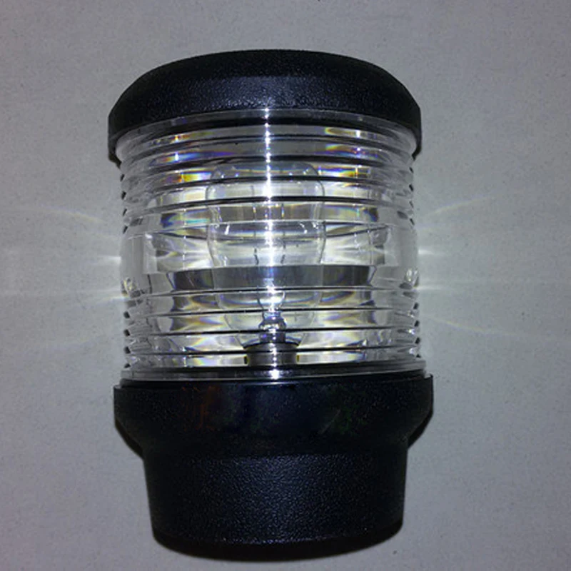 Anchor light 12V Светодиодный светильник для морской лодки, яхты, навигации, красный, зеленый, с правого борта, белый сигнальный светильник - Цвет: Anchor light