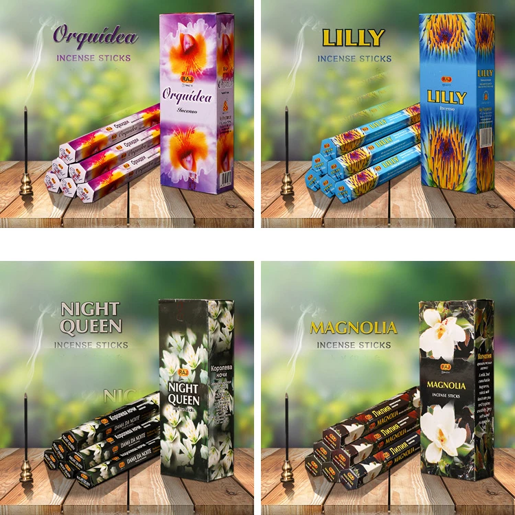 Индийская Цветочная палочка 16 ароматов натуральные индийские ароматические