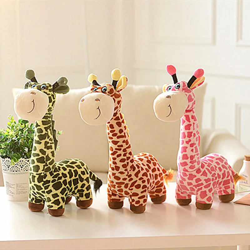 

Cute Giraffe Plush Doll Toys Soft Plush Stuffed Animal Giraffe Dolls Kids Girls Birthday Holiday Gifts